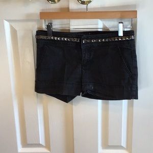 Black demon shorts size 3